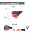 Small Red and Black Saddle