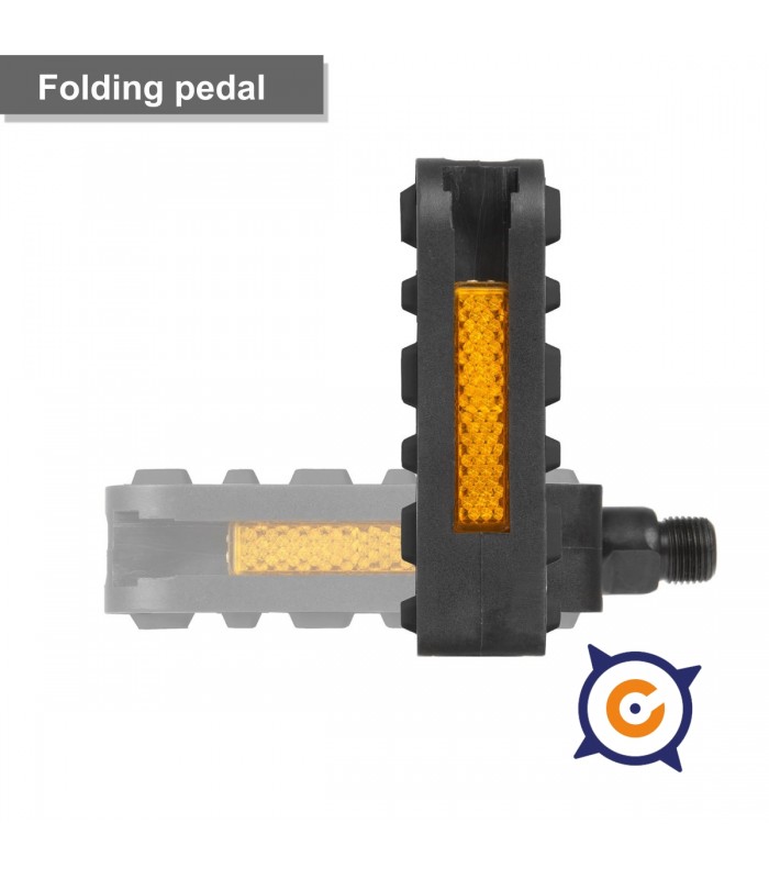 Folding pedal