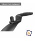 Clip-on front mudguard