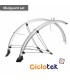 Set guardabarros 26” 60mm. (Negros)