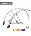 Set guardabarros 28” 45mm. (plata)