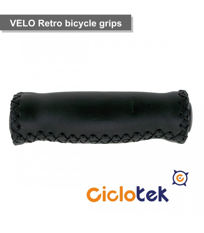 Puño Velo de cuero negro