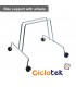 Soporte bicicleta con ruedas