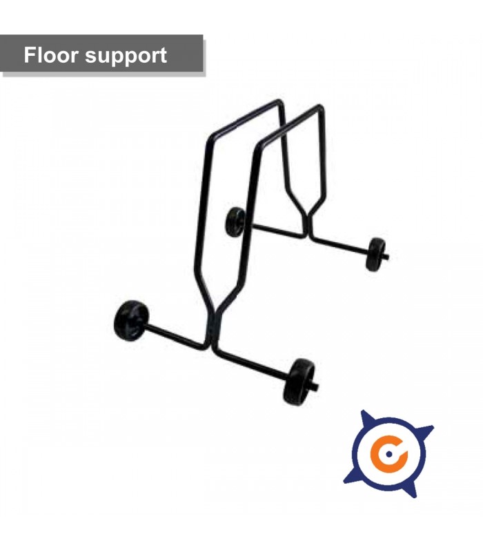 Soporte bicicleta con ruedas