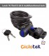 8.15 spiral cable lock