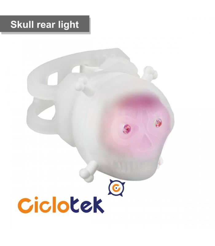 Luz multicolor calavera