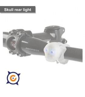Luz multicolor calavera