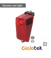 Faro trasero de dinamo con led