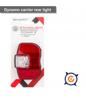 Faro trasero dinamo led. Reflector. Luz piloto standlight