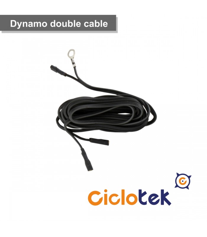 Cable para montaje de luces con terminales