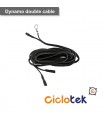 Cable para montaje de luces con terminales