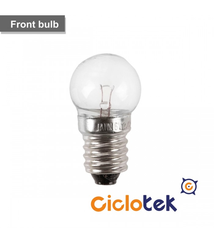 Bombilla 6v.  2.4 watt (para piloto delantero)