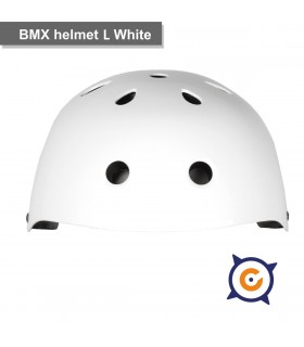 BMX helmet L White