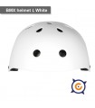 Casco BMX blanco M