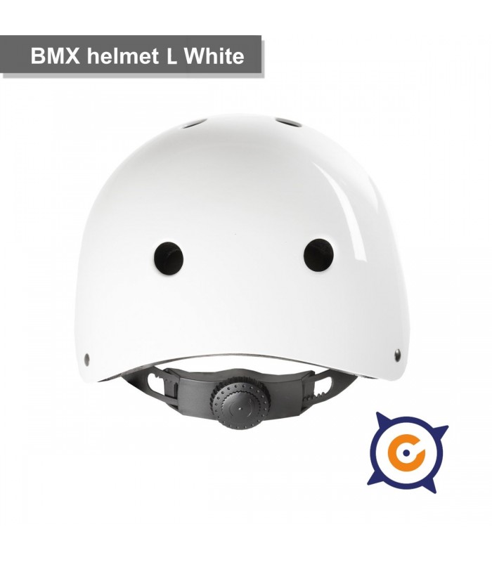 BMX helmet L White