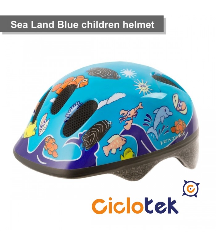 Casco niño azul, talla S