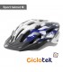 Casco deportivo M Azul
