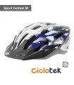 Casco deportivo M Azul