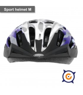 Casco deportivo M Azul