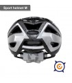Casco deportivo M Azul