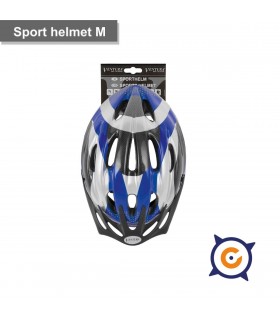 Casco deportivo M Azul