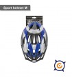 Casco deportivo M Azul