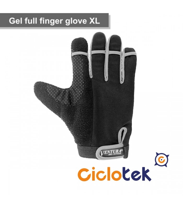 Gel full finger glove L