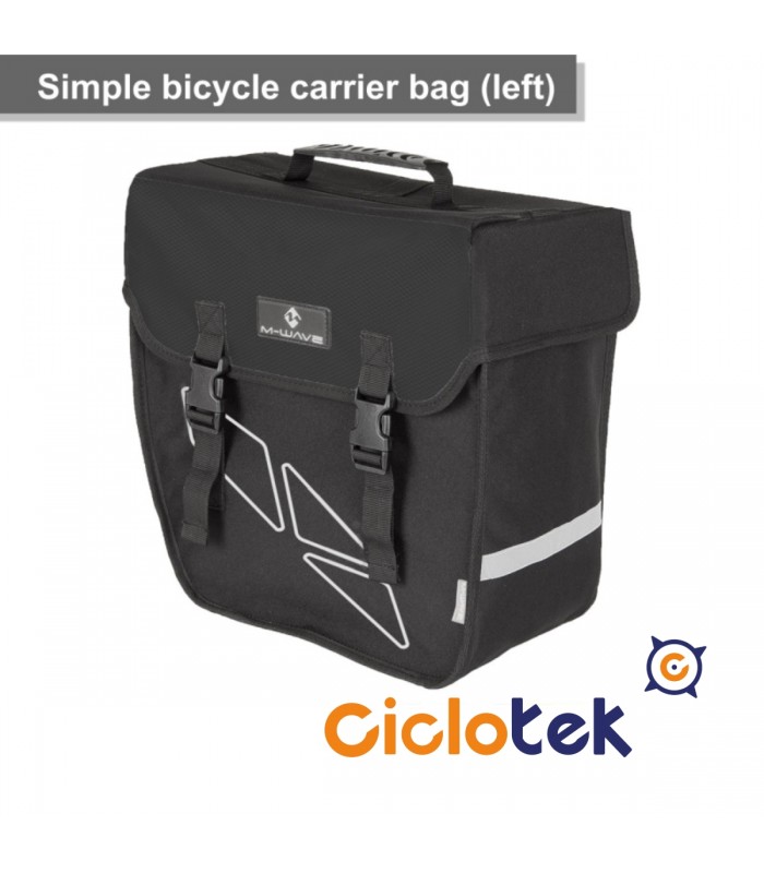 Alforja individual 1 bolsa mano izquierda
