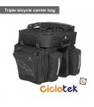 Alforjas cicloturismo 3 bolsas