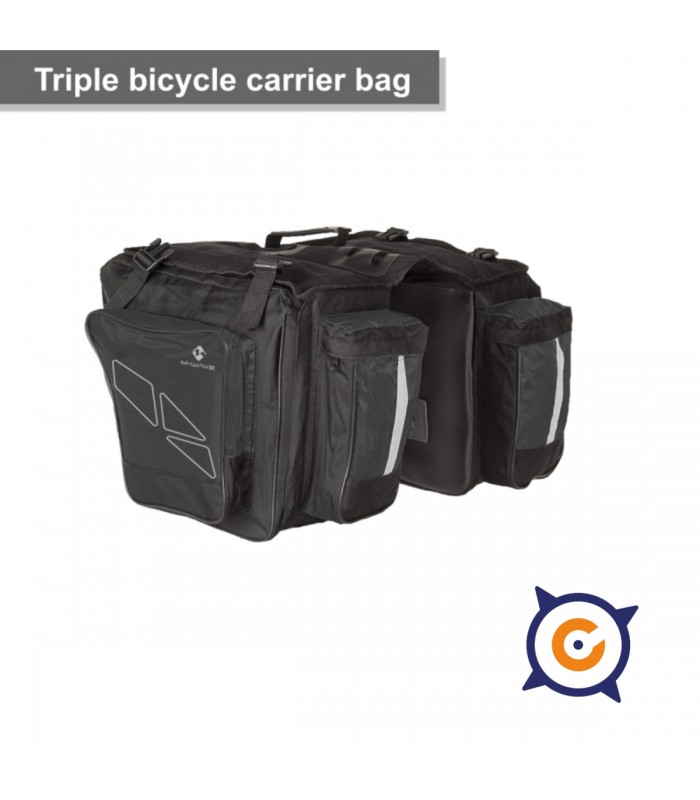 Alforjas cicloturismo 3 bolsas