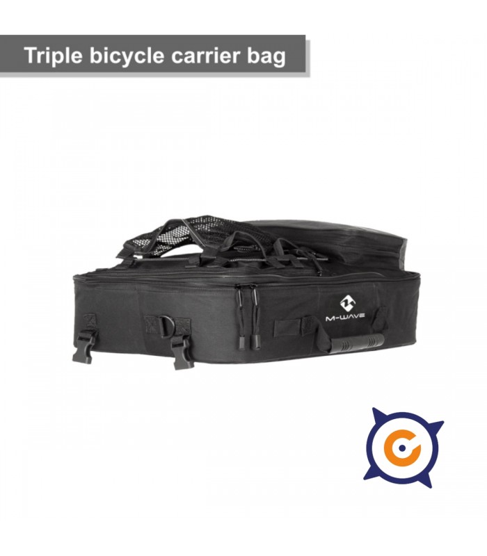 Alforjas cicloturismo 3 bolsas