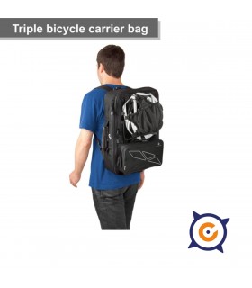Alforjas cicloturismo 3 bolsas