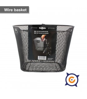 Cesta delantera negra clip