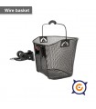 Cesta delantera negra clip