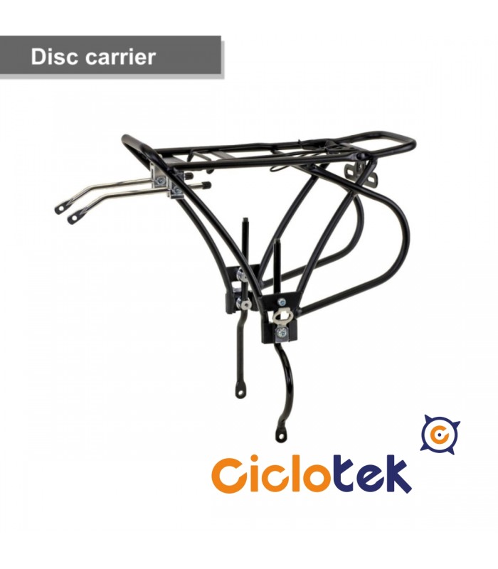 Trasportín especial para bicicletas con discos