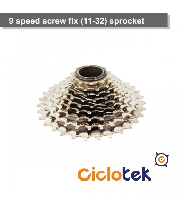 8 speed threaded pinion, 13-32
