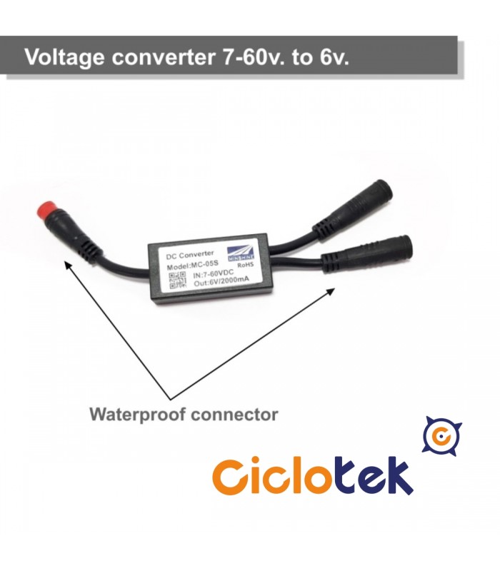 7/60 to 6v voltage converter.