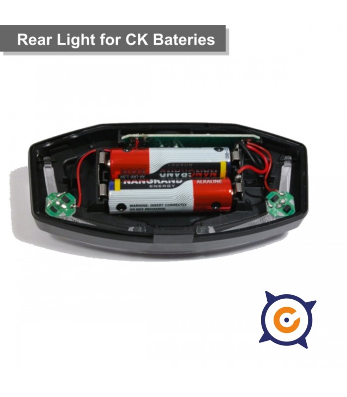 Luz trasera para baterías CK de 11 y 16 Ah.