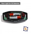Luz trasera para baterías CK de 11 y 16 Ah.