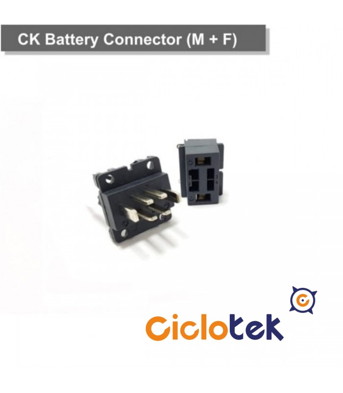 CK Battery spare connector (M+F)