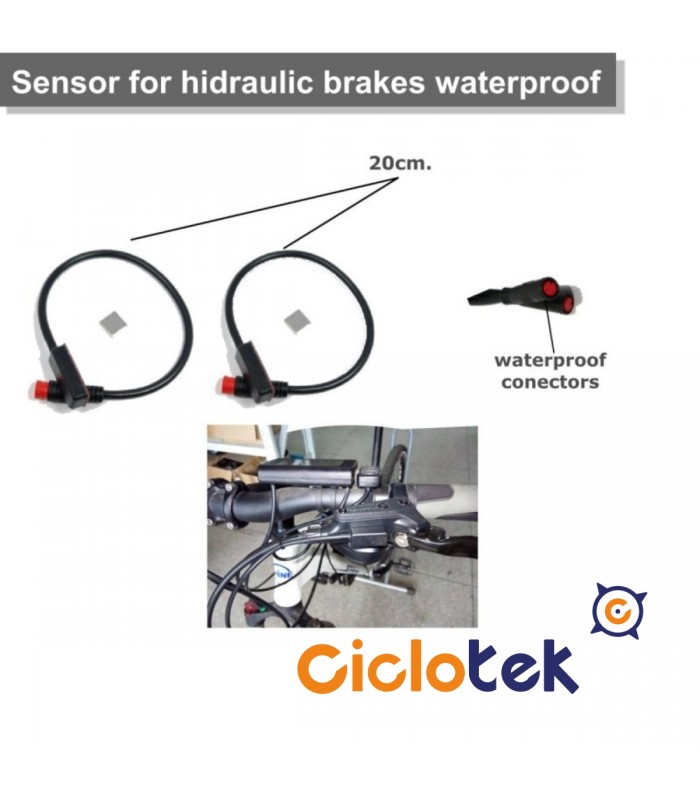 Sensor de corte de señal de freno con conexiones waterproof