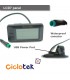 Pantalla LCD5 con salida usb  (conector waterproof)