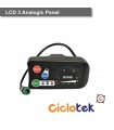 Pantalla LCD 3 analógica