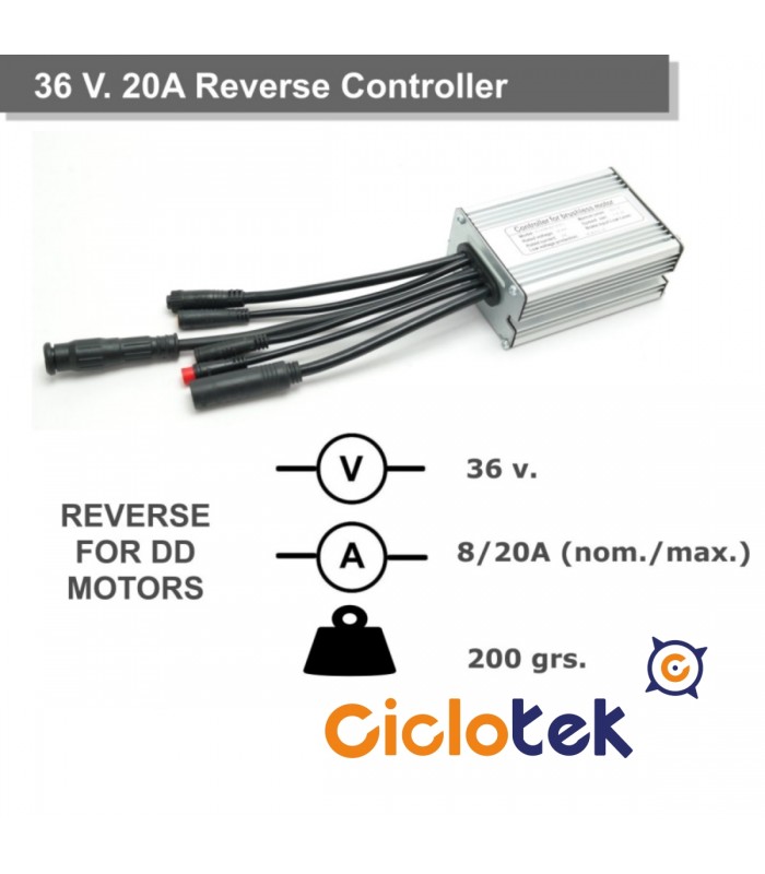 Reverse Controller 36v. 20A for DD Motor