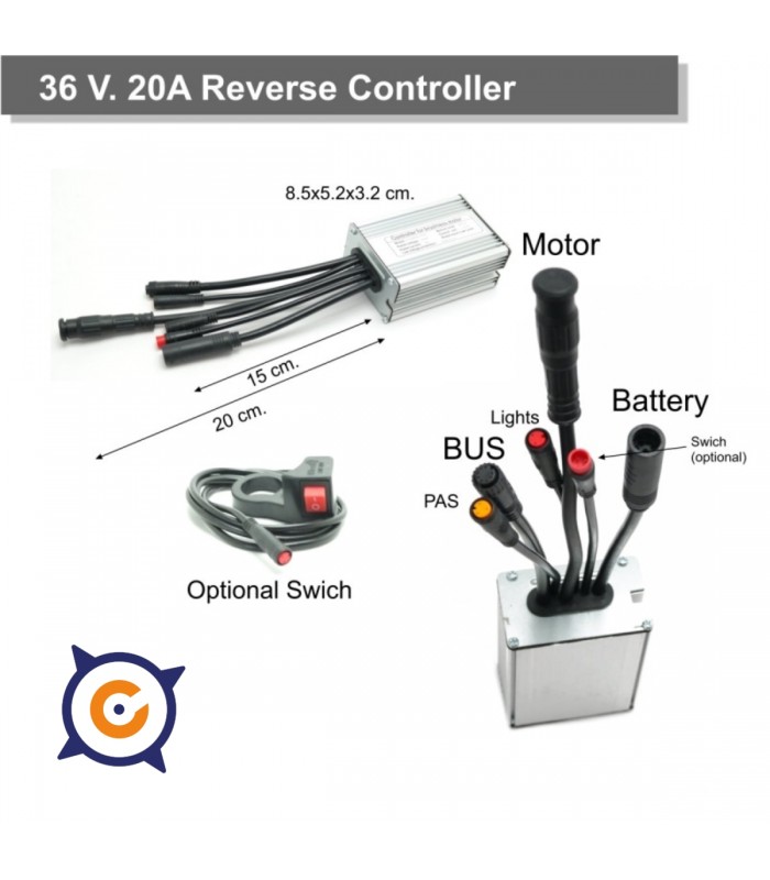 Reverse Controller 36v. 20A for DD Motor