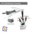 Controlador Reverse 36v. 20A