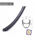 Llanta de 26" doble pared