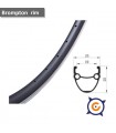 Llanta de 26" doble pared