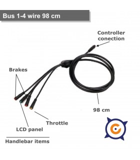 Cable de conexiones waterproof 98 cm