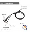 Cable BUS 1-4 95 cm.